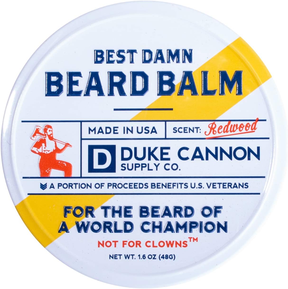 Duke Cannon Beard Balm, 1.6 Ounce