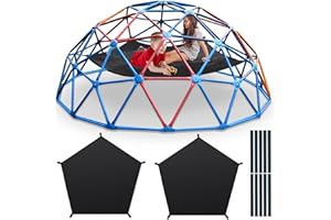 Wowangce 2 Pcs Climber Dome Hammock Outdoor Accessory for Climbing Dome for 10 ft Canopy Play Climbing Dome Kids Playground with 300 lb Bearing Load (Hammock Only)