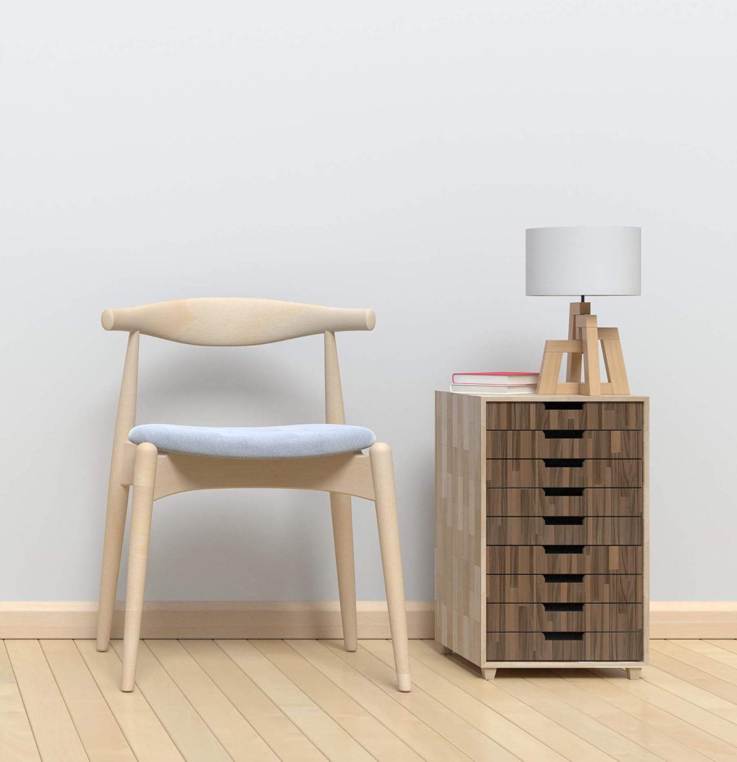 Venilia Lámina Adhesiva Fix® Parquet marrón Madera, lámina para ...