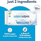 WaterWipes Sensitive+ Newborn Baby Wipes 720 Count 12 Packs 99.9% Water view 4