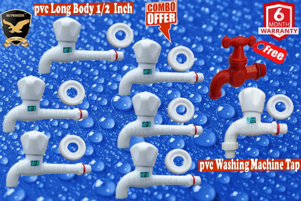 Buy Sai Praseeda Pvc Polypropylene 1 2 Inch 0 50inch 6 Combo Long