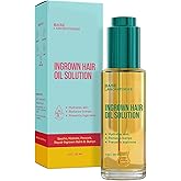 BASE LABORATORIES Ingrown Hair Treatment Oil, After Shave Serum Razor Bumps | Ingrown Hair Remover, Razor Bump Treatment, Bikini Ingrown Hair, Shave Oil, Keratosis Pilaris, Skin Serum, After Shave