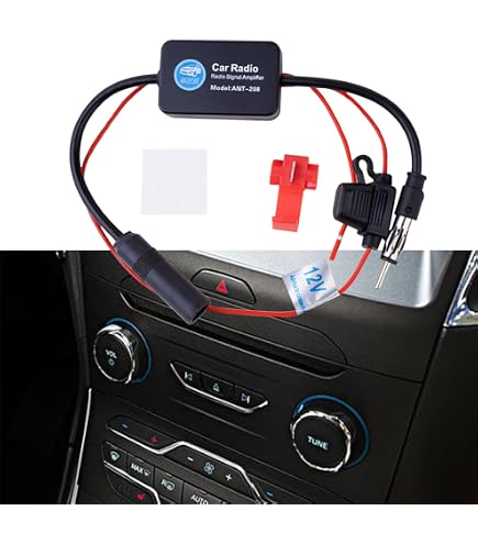 12V DC Car Radio Signal Amplifier Auto Antenna Booster for Automotive Radio from Other Auto Electronics - price 8.23