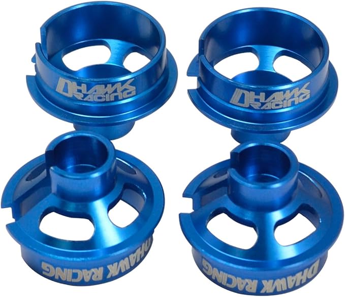 Dhawk Racing Aluminum Shock Spring Cups for Team Associated