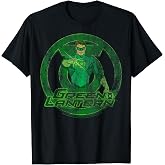 DC Comics The Green Lantern Distressed Portrait T-Shirt Small