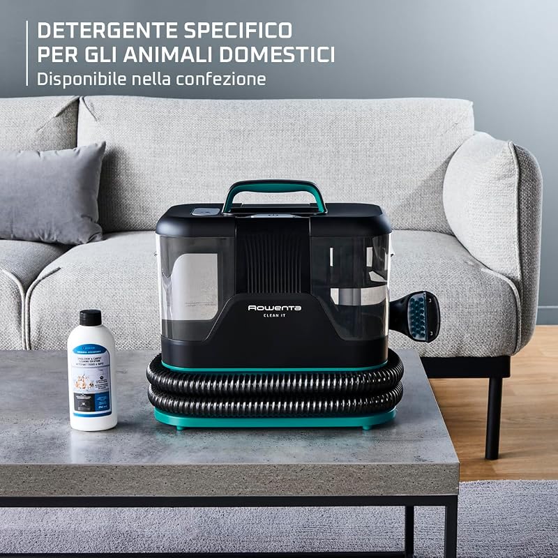 Clean It, Lavatappeti Portatile, Blu, IN5020