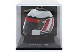 OPO 10 - Formula 1 Helmet Compatible with Ferrari F1: Gerhard Berger 1994-1/5 Scale - CAS17
