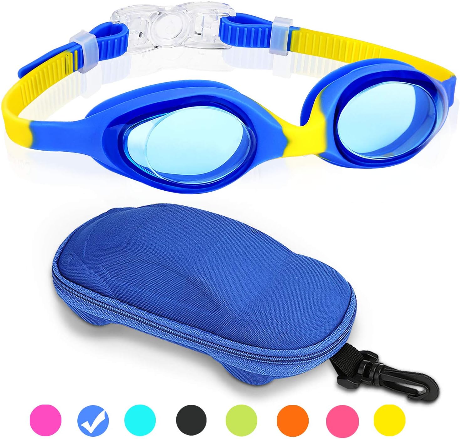 Kids Swim Goggles, Swimming Goggles for Boys Girls Kid Toddlers Age 2-12