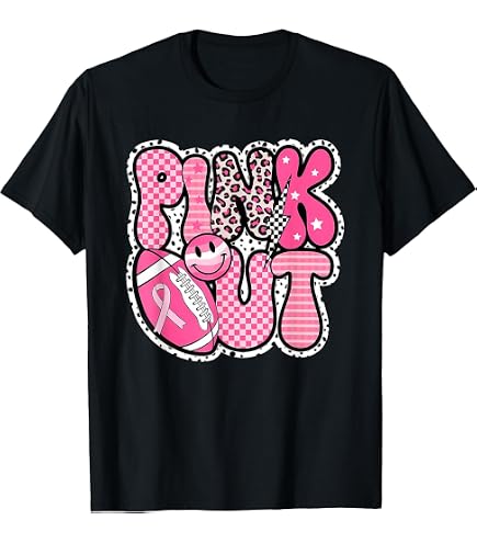 Amazon.com: Football Pink Out Team Breast Cancer Awareness Month
