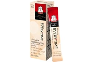 JUNG KWAN JANG Everytime Korean Red Ginseng Extract 2,000mg - Liquid Stick Supplements with Propolis & Adaptogen - Energy Boost & Immune Support, Natural & Healthy Energy Drinks (10 Sticks)