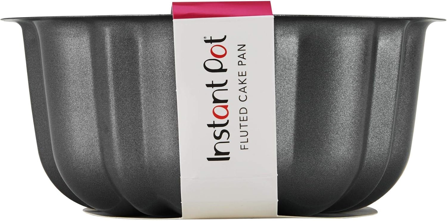 Instant Pot Official Fluted Cake Pan, 7-Inch, Gray: Kitchen & Dining