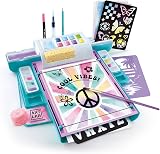 Art Lab Watercolour Studio - 8 Paints, 15 Colours, 15 Papers, Stencils Kit view 2