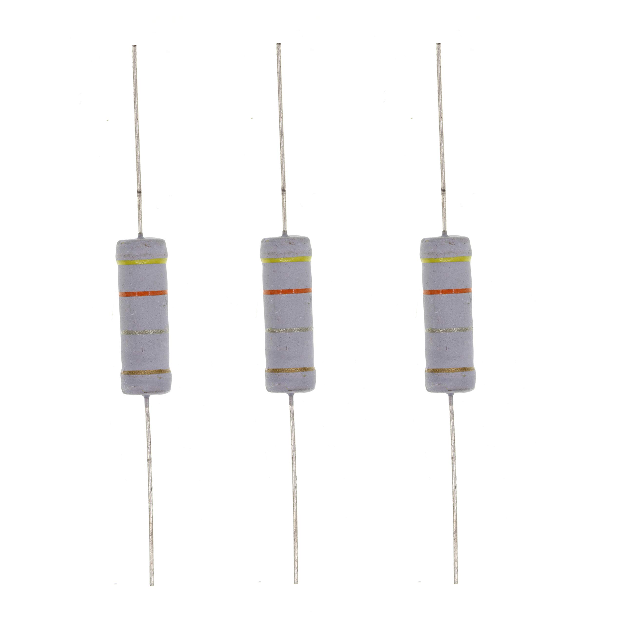 HUABAN 10PCS 5W 5 Watts 0R43 0.43 Ohm 5% Metal Oxide Film Resistor