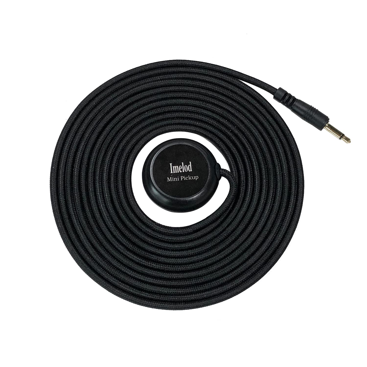 Imelod Contact Microphone Piezo Pickup Violin Microphone Pickup Cello Banjo Ukulele Mandolin Guitar Microphone Pickup with 3M cable(3.5mm jack)