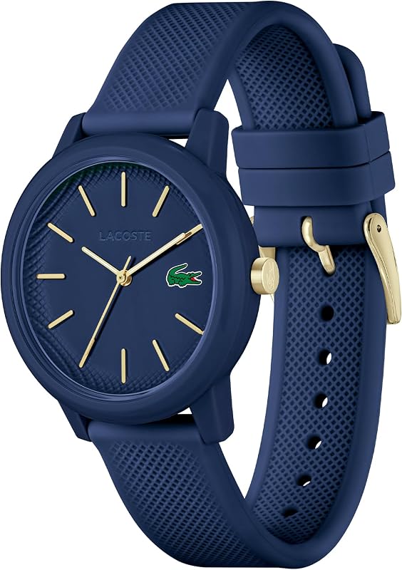 Orologio Analogico al Quarzo da Donna Collezione LACOSTE.12.12 con Cinturino in Silicone Blu Navy - 2001271