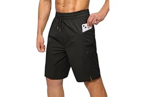 AI'MAGE Men's Quick Dry Swim Trunks with Zipper Pockets Beach Shorts Bathing Suits for Men - Mesh Liner