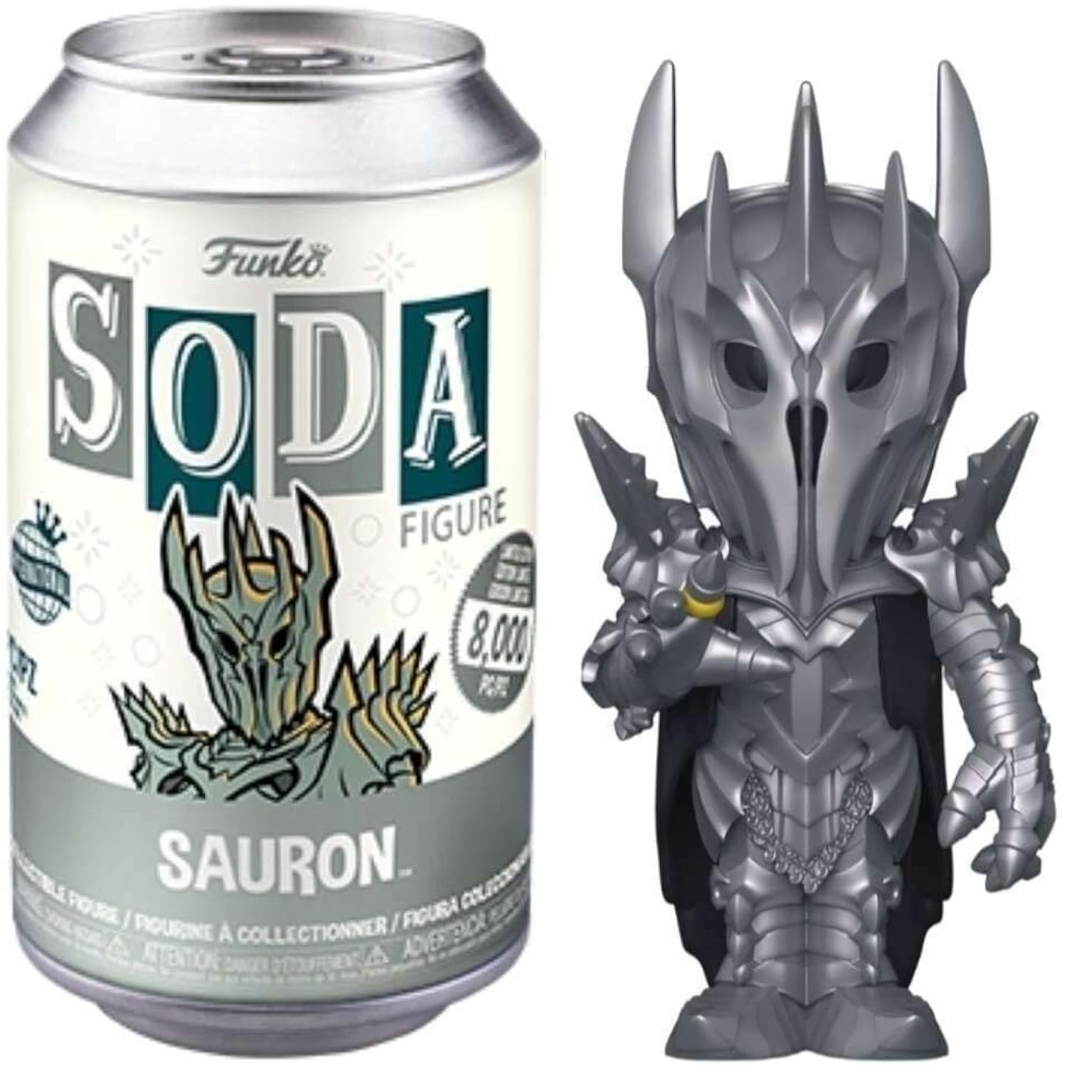 Funko Lord of The Rings - Sauron Soda Vinyl Figure, 4.25-inch Height