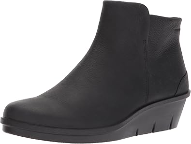 ecco skyler wedge bootie black