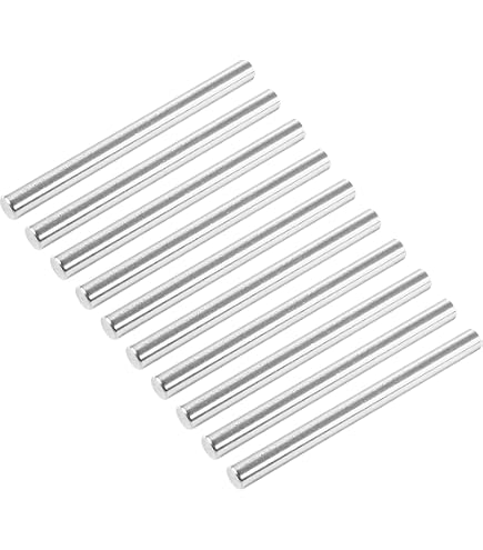 uxcell 10 Pcs 12 mm x 10 mm Dowel Pins, 316L Stainless Steel Cylindrical Dowel Pins Shelf Support Peg Pin Rod Fasten Elements Metal Shelf Peg Silver uxcell 10 Pcs 12 mm x 10 mm Dowel Pins, 316L Stainless Steel Cylindrical Dowel Pins Shelf Support Peg Pin Rod Fasten Elements Metal Shelf Peg Silver