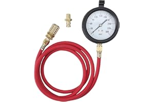 DKWOESHG TU-32-20 Fuel System Pressure Test Gauge 0-300 PSI - Compucheck Diesel Fuel Pressure Tester