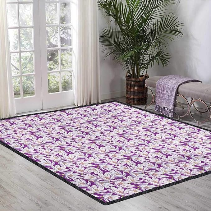 Floral, Customize Door mats for Home Mat, Blossoming Nature Themed