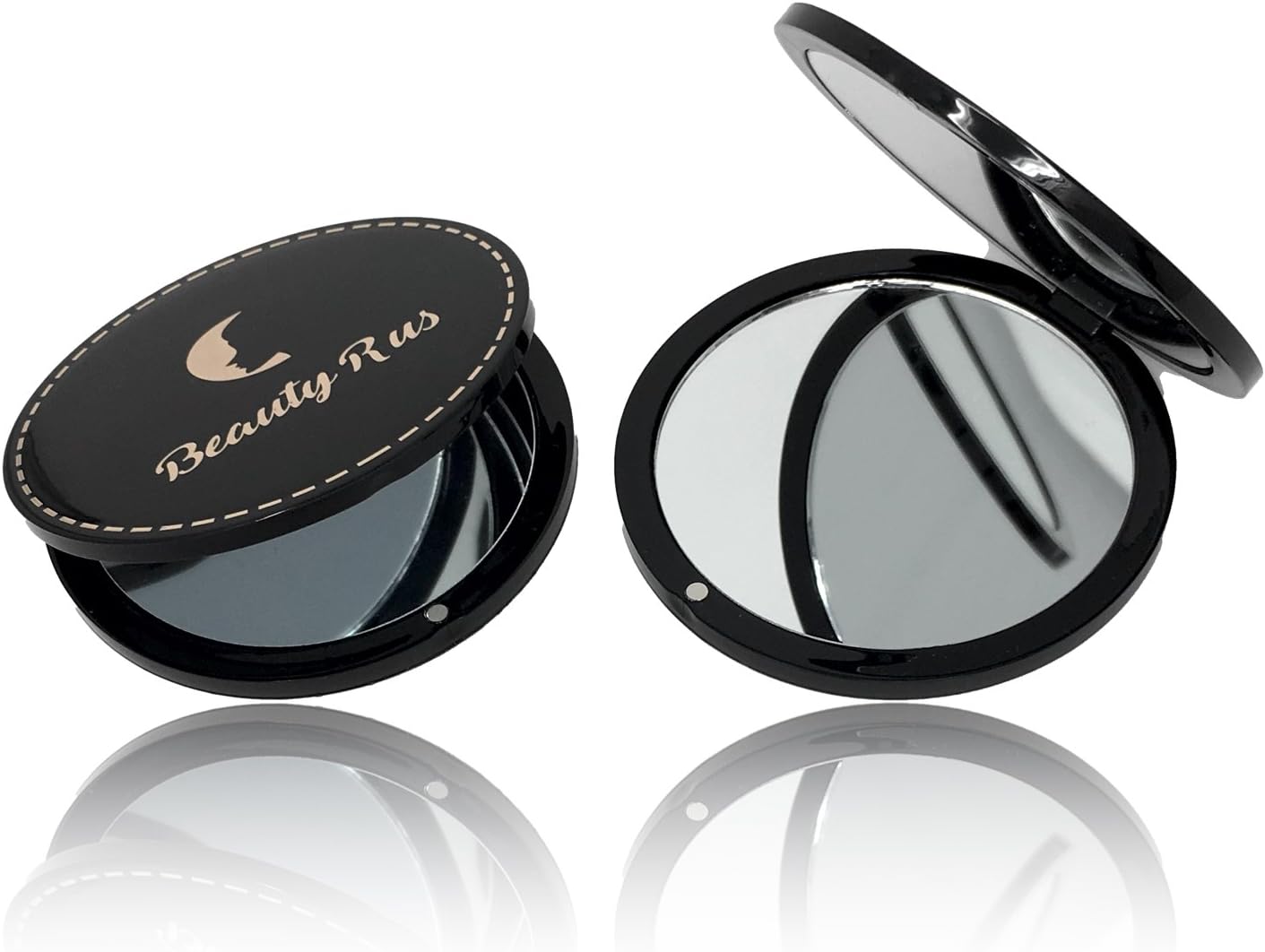 Compact Mirror For Purses - Compact Mirror Magnifying Travel Mirror 3x Magnifying Double Side Glass 3 In. Perfect Purse & Pocket Mirror