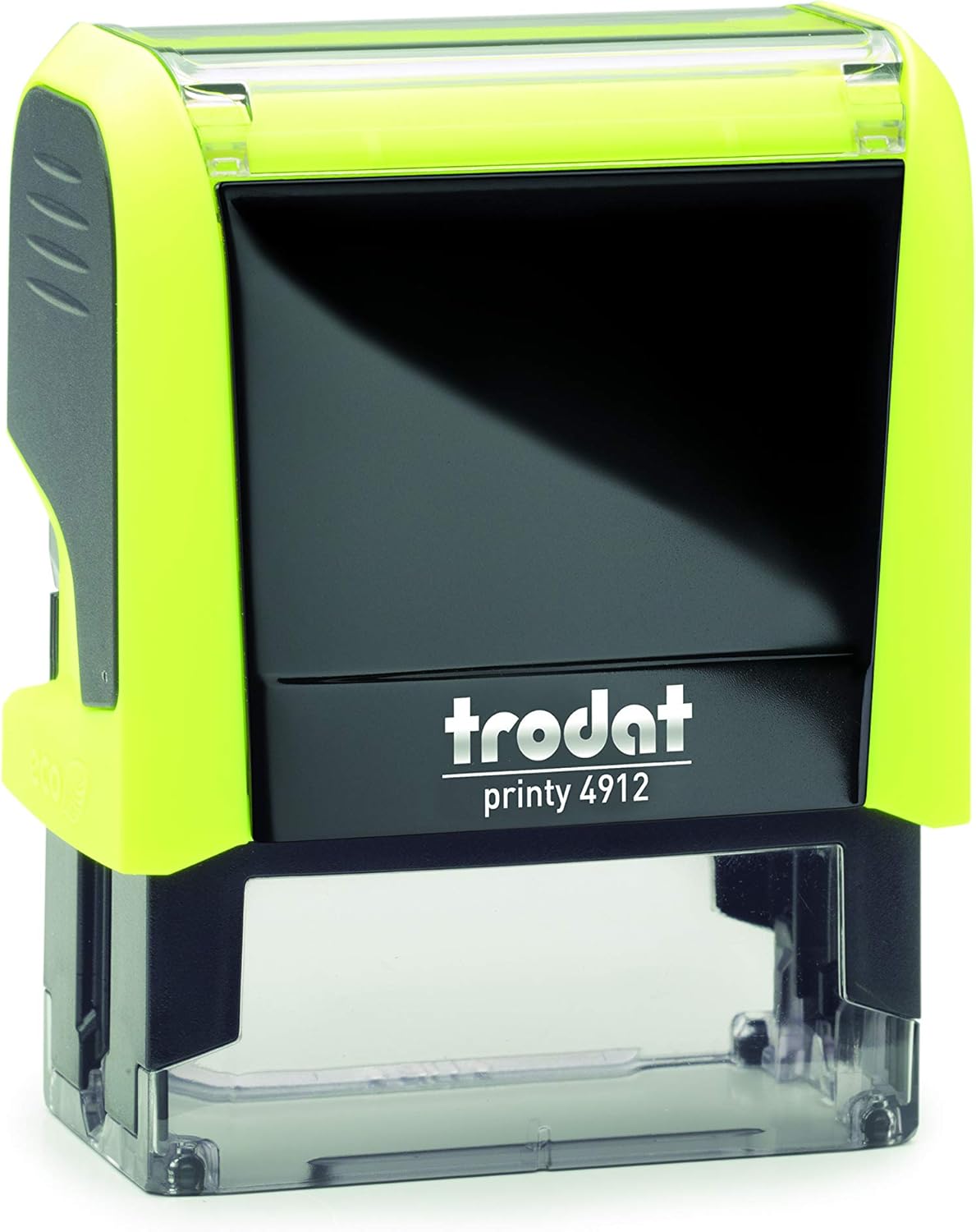 Stamps Teacher Printy Name, Class, Neon Yellow/Blue, 47 x 18 mm