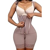 GainKee Fajas Colombianas Moldeadoras Shapewear for Women Tummy Control Body Shaper Butt Lifting Bodysuit Girdle