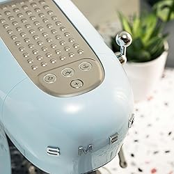 Smeg Manual Espresso Machine with Steam Wand, 15