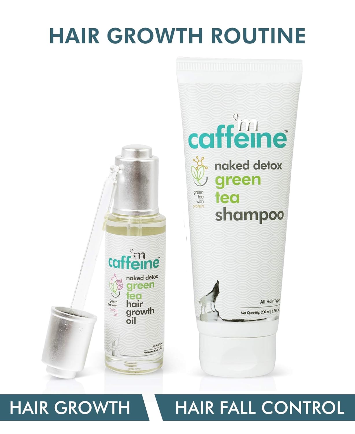 Buy Mcaffeine Green Tea Hair Growth Routine Kit Hair Growth