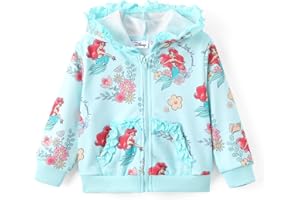 Disney Frozen Stitch Princess Minnie Mickey Spiderman Girls/Boys Zip Up Hoodie Fall Zipper Sweatshirt Jacket Toddler-Big Kid