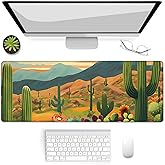 VANZEV Gaming Mouse Pad, Cactus Mouse Pad, Desk Mat, Non-Slip Rubber Base MousePads for Computers Laptop Office School Home Accessories Decor 31.5" x 11.8"