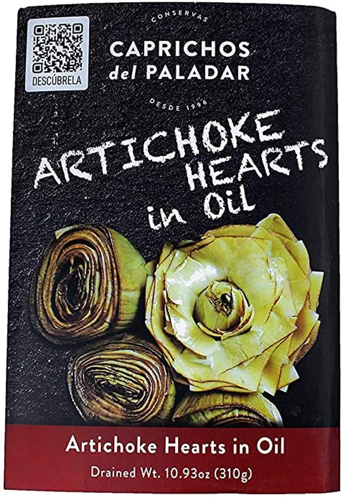 ARTICHOKE HEART FLOWERS MARINATED IN TRAY - TAPAS STYLE GOURMET ARTICHOKE HEARTS, NON-GMO, KETO, PALEO DIET AND PLANT PROTEIN, LOW CARB, LOW CALORIE, STEAMED, GOURMET, HEALTHY, ALL NATURAL,