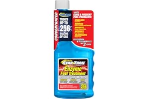 STAR BRITE Star Tron Enzyme Fuel Treatment - Concentrated Gas Formula - Treats 256 Gallons - 16 OZ (093016)