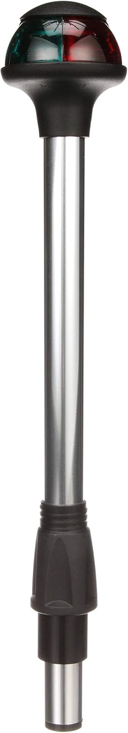 attwood 5095-10-7 Bi-Color Stowaway with Task Light, 1-Mile Sidelights, 225-Degree Visibility for Boats Up to 39.4 Feet : Powersports External Lights : Sports & Outdoors