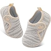 FEETCITY Baby Boys Girls First Walking Shoes Infant Sneakers Crib Shoes Breathable Lightweight Slip On Shoes