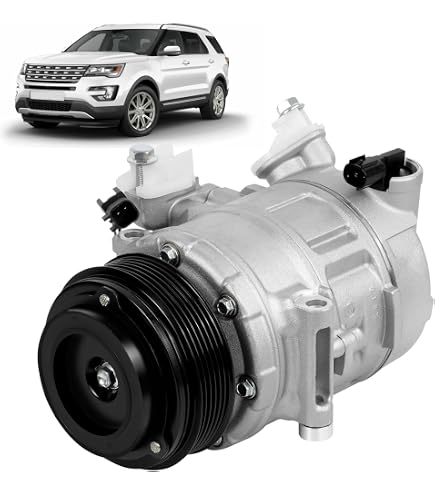 AC Compressor with 6-Groove Pulley for Ford Explorer 13-19 Flex Taurus Lincoln AC Compressor with 6-Groove Pulley for Ford Explorer 13-19 Flex Taurus Lincoln