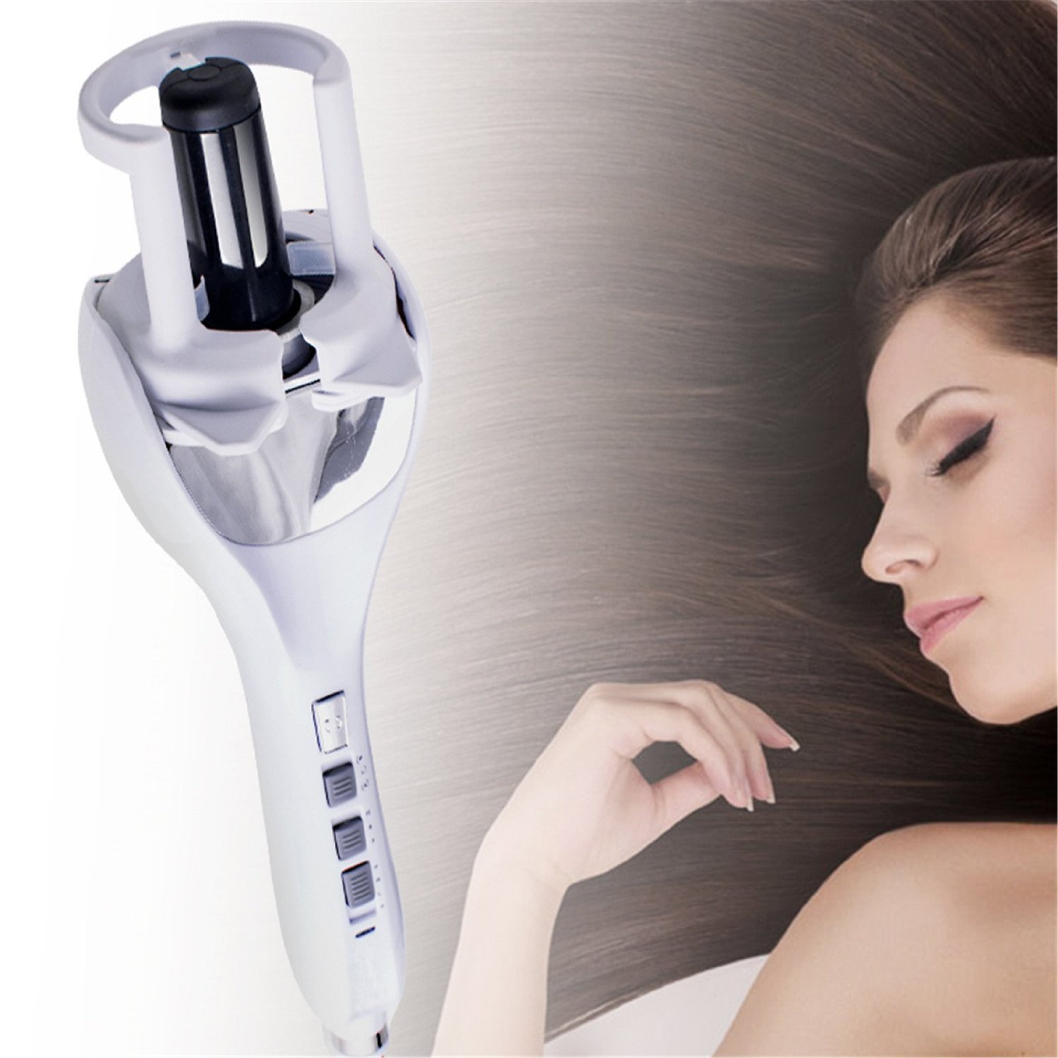Denshine Tulipan Auto rizador de pelo Olas perfectas Styler 220V