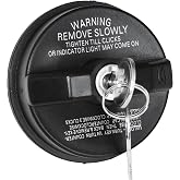 Locking Gas Cap, Lock Fuel Cap Compatible With Chevy GMC Silverado Cruze Express Malibu Colorado Suburban Tahoe Equinox Terrain Sierra Savana Acadia Acura Buick Cadillac Lexus And More