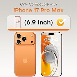 TOCOL for iPhone 17 Pro Max Screen Protector 6.9