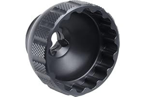 PEATOVIE 16-Notch Bottom Bracket Tool Bottom Compatible with Shimano BBR60, MT-800, etc.-Black(Fit for BBT-59.2, for Bracket of 41mm OD)