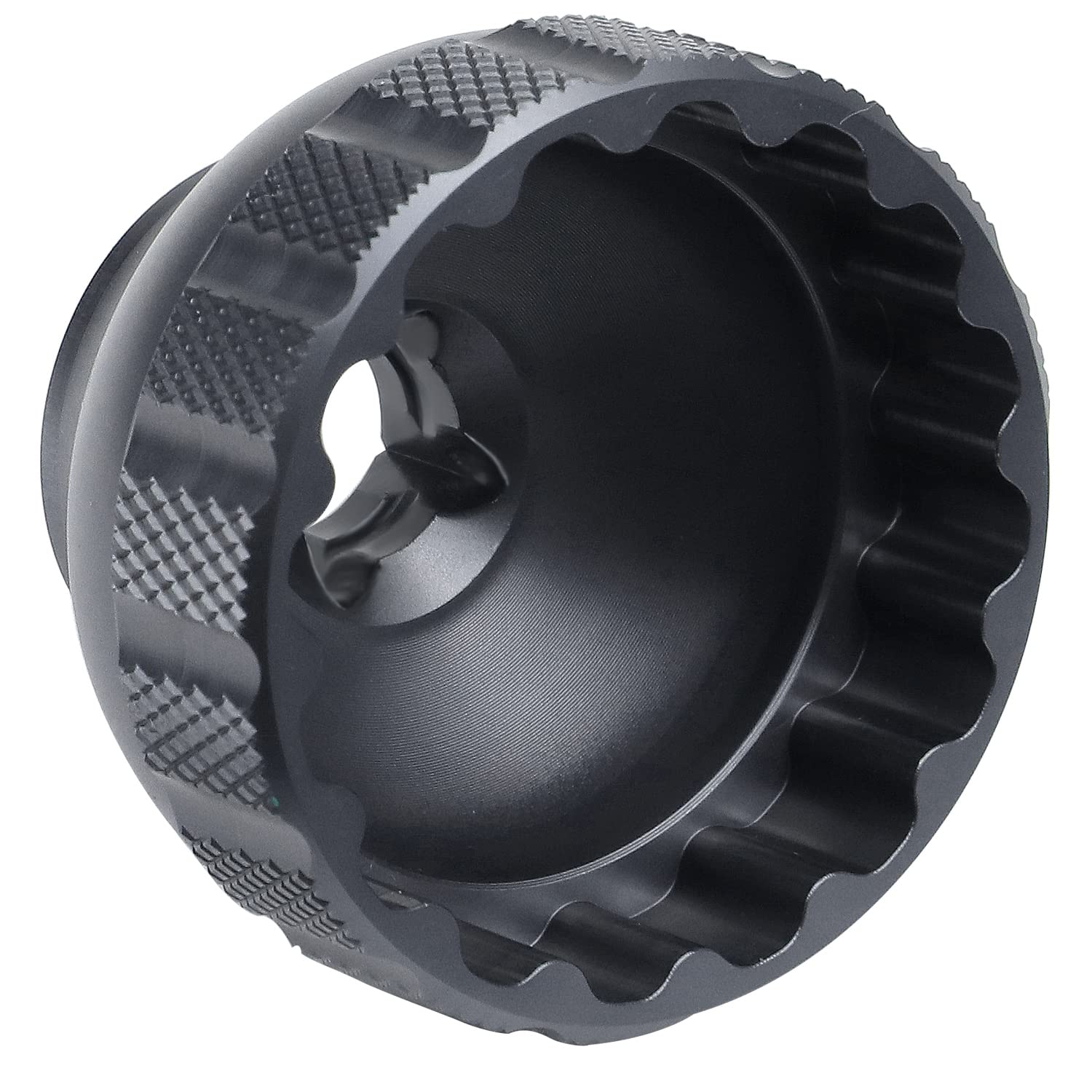 Photo 1 of PEATOVIE 16-Notch Bottom Bracket Tool Bottom Compatible with Shimano BBR60, MT-800, etc.-Black