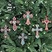 Southwestern Cross Christmas Ornaments - Set of 6