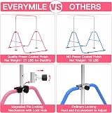 EVERYMILE Gymnastics Bars Junior Training Kip Bar Home Adjustable Folding Bar view 6