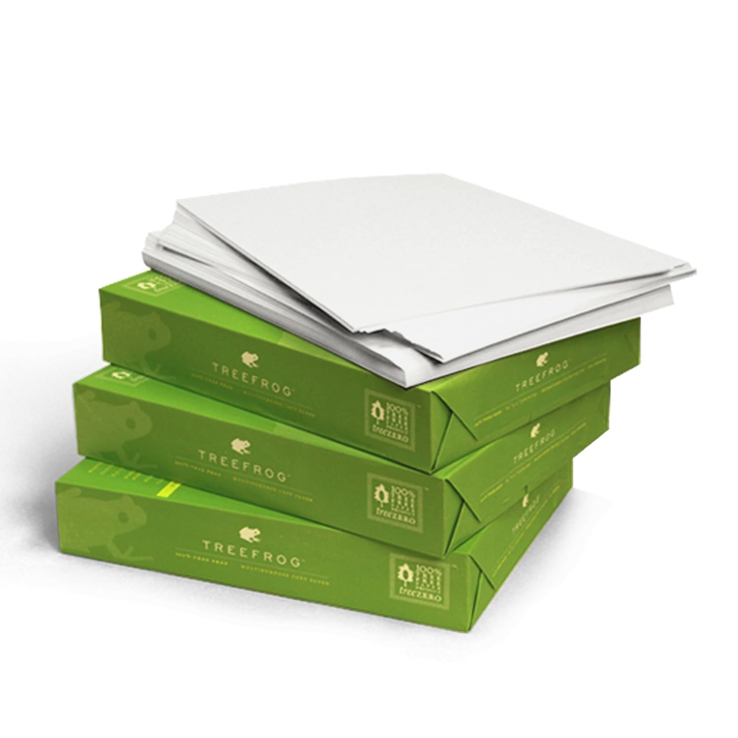TreeFrog 100 Tree Free Eco Friendly Copy Paper, 5 Ream Case