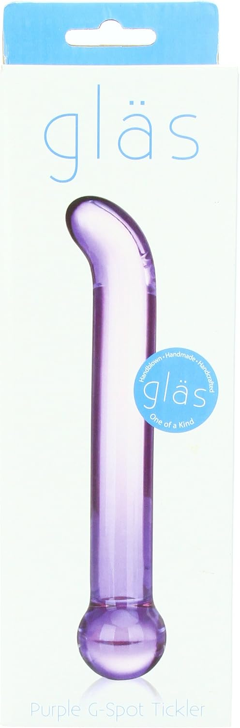 Glas G-Spot Tickler Purple, (GLAS-51)