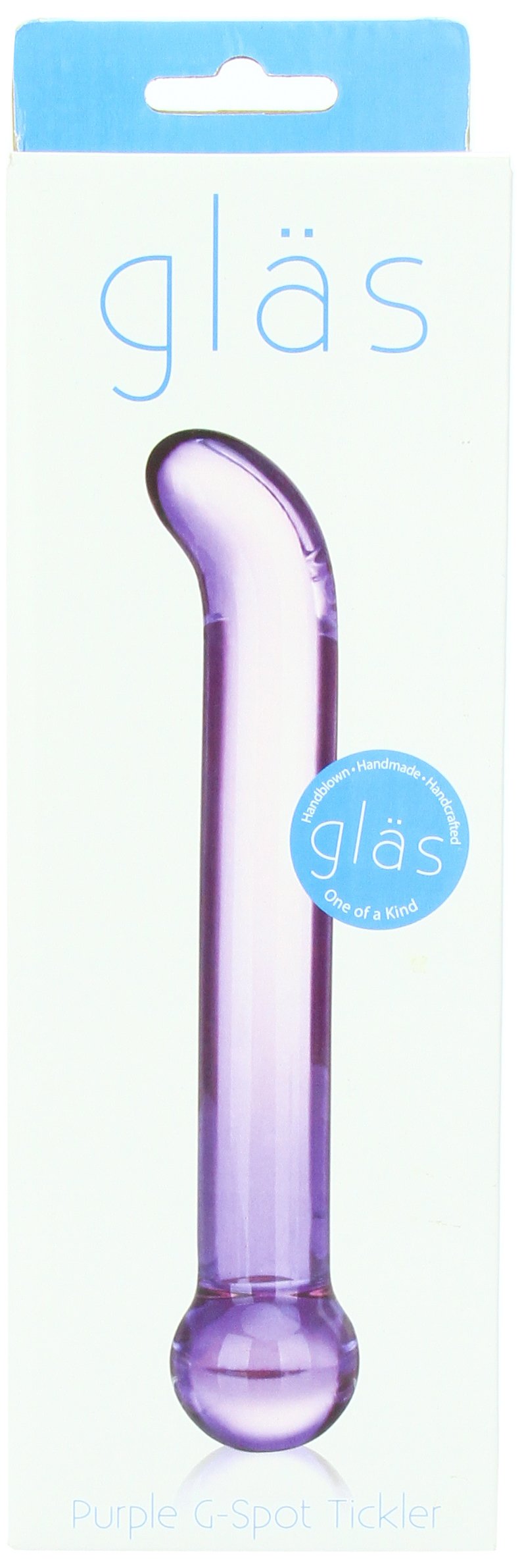 Glas G-Spot Tickler Purple, (GLAS-51)