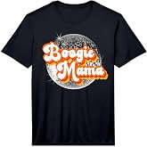 Mens Funky Vintage Retro Disco Dancer 70s Boogie Mum Party Theme Performance T-Shirt