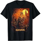 Iron Maiden Number of the Beast Hallowed Be Thy Name T-Shirt, Men, Black, 3X-Large