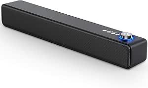 Amazon.com: LENRUE Computer Speakers, Bluetooth 5.0 PC Speakers with